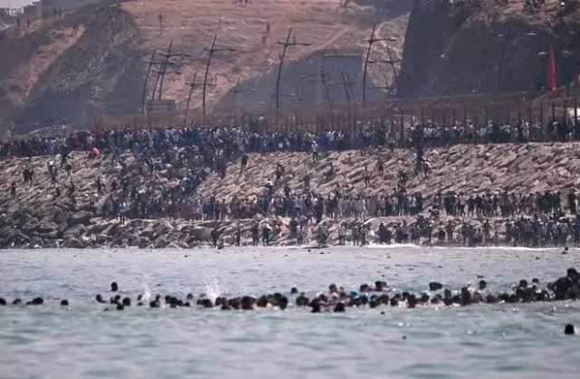 Spain deploys army in Ceuta as record migrant surge from Morocco leaves at least 34 dead